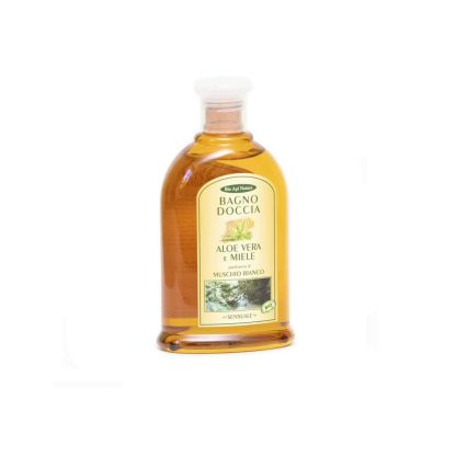 Bagno doccia aloe e miele muschio bianco