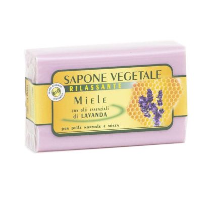 Sapone miele e lavanda - rilassante 150g