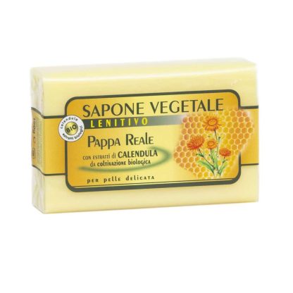 Sapone miele e pappa reale, calendula - lenitivo 150g