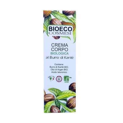 Crema corpo Biologica al Burro di Karité 200ml