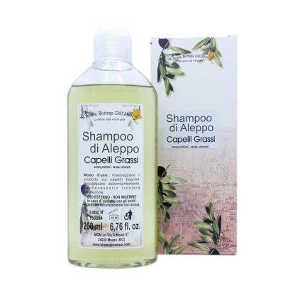 Shampoo di Aleppo per capelli grassi 200ml