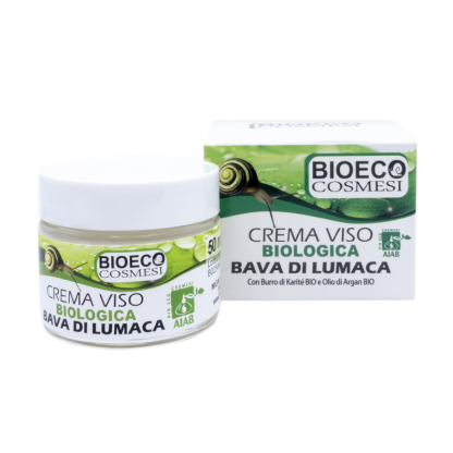 Crema viso biologica Bava di Lumaca 50ml