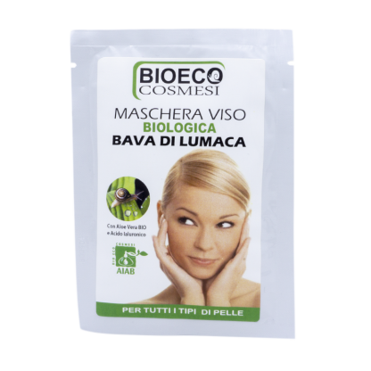 Maschera viso biologica Bava di Lumaca 20 ml