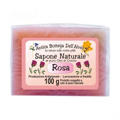 Sapone naturale Rosa - 100g