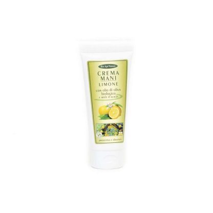 Crema mani limone olio d'oliva e miele 100 ml